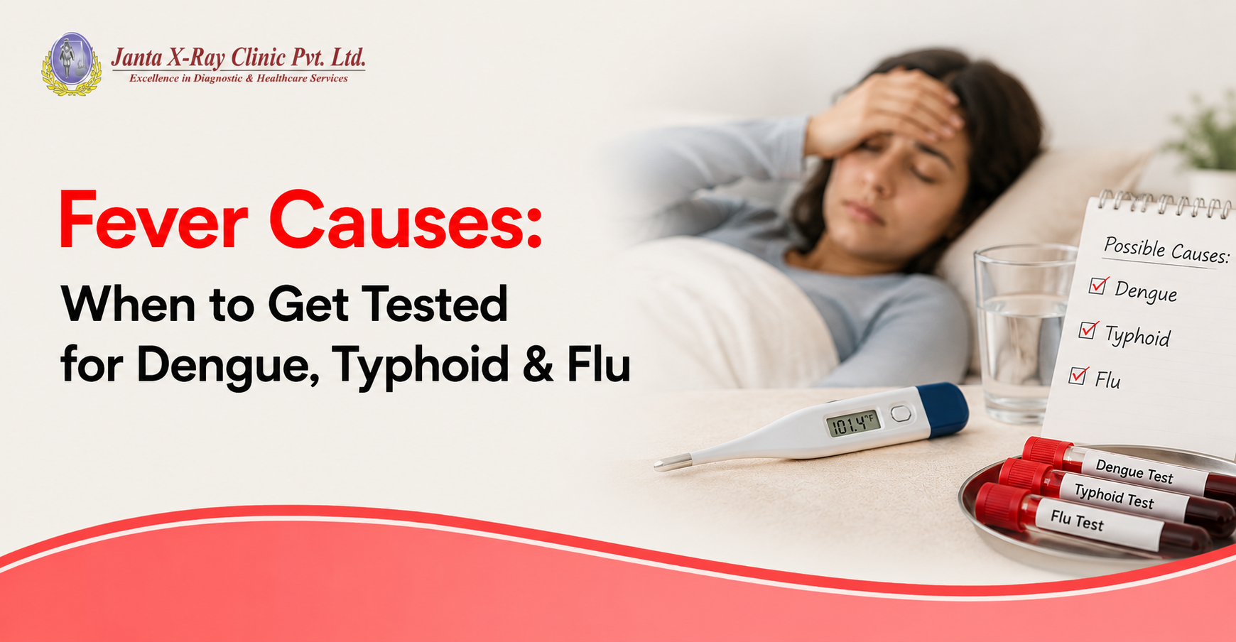 Fever Causes: When to Get Tested for Dengue, Typhoid & Flu